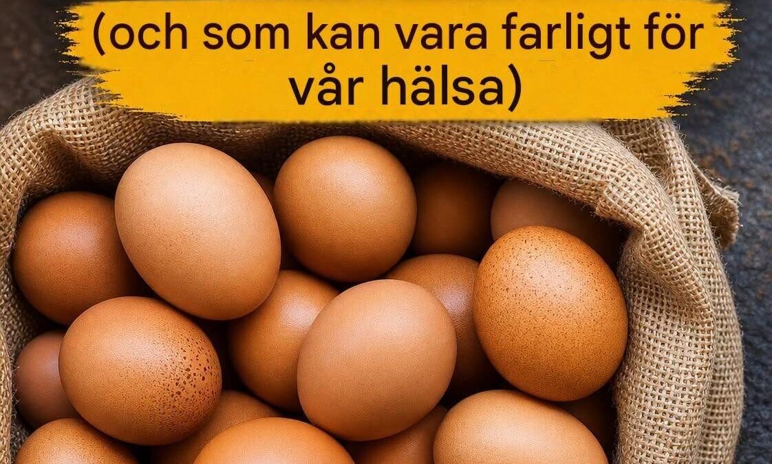 Här är misstaget vi alla gör när vi förvarar ägg (och som kan vara farligt för vår hälsa)