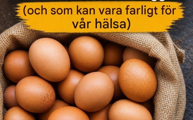 Här är misstaget vi alla gör när vi förvarar ägg (och som kan vara farligt för vår hälsa)